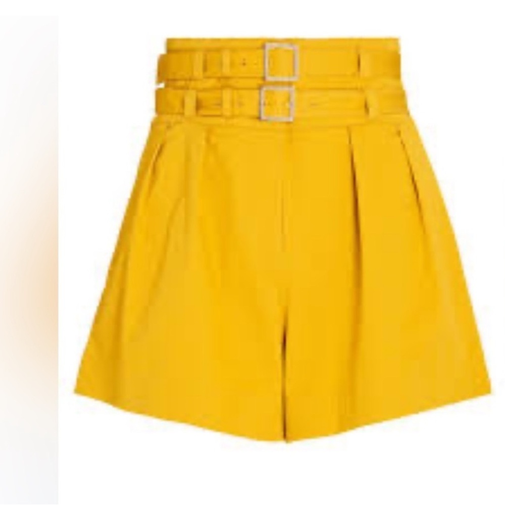 Summer grab! INTERMIX Mustard High Waist Shorts